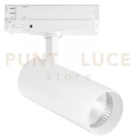 Proiettore a binario led jet 30br bco 30w 25000k ø70x170 led-jet-w-...