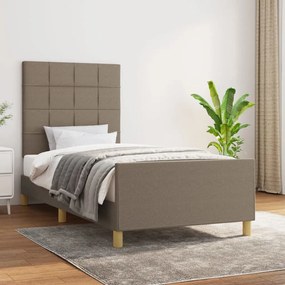 Giroletto Senza Materasso Tortora 100x200 Cm İn Tessuto /