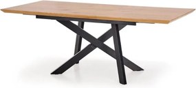 Tavolo allungabile MDF + metallo Capitale - L 160-200 x l 90 x h 76 cm