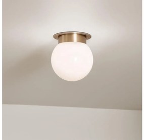 Kichler KL-ALBERS-F-G-CPZ-Plafoniera ALBERS 1xE27/40W/230V Ø20,3 cm oro