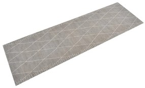 Tappeto Da Cucina Lavabile Rombi 60x180 Cm Velluto /