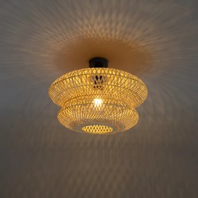 Lampada da soffitto in bambù orientale - Ostrava Double
