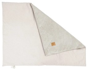 Coperta per bambini color crema in velluto a coste 100x77 cm – Meowbaby