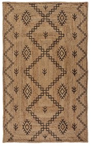 Tappeto di colore naturale in iuta reversibile 120x170 cm Rowen – Flair Rugs