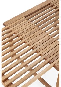 Tavolino da salotto di colore naturale in rovere massiccio 60x70 cm Unai – MOME