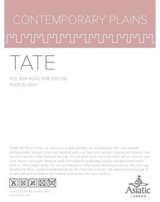 Tappeto antracite , 160 x 230 cm Tate Tonal Textures - Asiatic Carpets