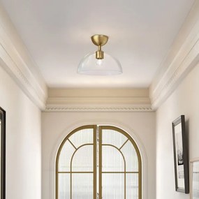 Alora Mood ALM-JUDE-SF-GD-CL-Plafoniera JUDE 1xE27/60W/230V diametro 30,5cm ottone