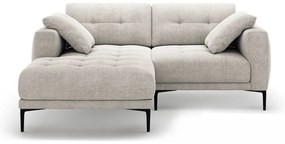 Divano angolare beige (con penisola a sinistra/con chaise lounge) Bemy – Micadoni