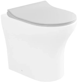 Copriwc originale serie Itaca bianco lucido con chiusura soft-close