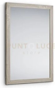 Kim specchio da parete con cornice liscia con ganci x installazione...