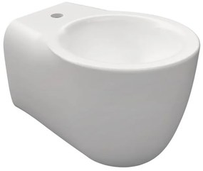 Bidet sospeso bianco opaco ergo L 36.5 x H 36 x P 51 cm