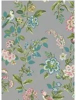 Eijffinger Carta da parati Botanical Print - Grau