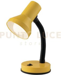 Ldt lampada da scrivania flessibile pulsante on-off gialla 1 luce a...