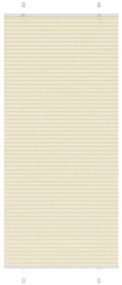 Tenda Plissettata Crema 100x200 Cm Larghezza Tessuto 99,4 Cm /