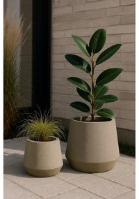 Vasi in cemento in set da 2 pezzi ø 21 cm Concrete - Bonami Selection