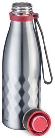 Bottiglia da viaggio grigio chiaro, in silicone, 550 ml Viva - Westmark