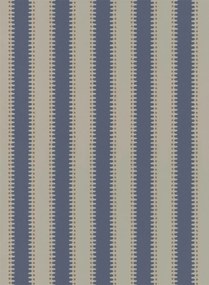 Långelid / von Brömssen Carta da parati Jagged Stripe - Denim