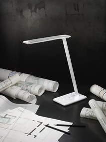 Lampada da tavolo in alluminio e plastica  remote 6360 b