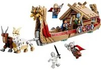 Drakkar di Thor con 5 personaggi Marvel Lego