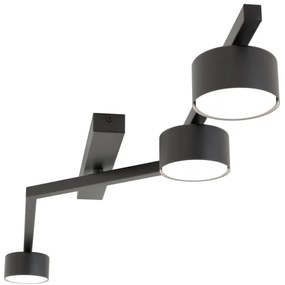 Plafoniera da soffitto SKAN 3xGX53/12W/230V nera