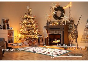 Runner verde con motivo natalizio 80x200 cm Green Christmas - Villeroy&amp;Boch
