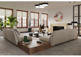 Lampadario a sospensione con filo ARENA 35 2xE27/60W/230V nero