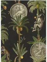 Coordonne Carta da parati Lemurs - Eclipse