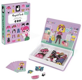 Janod - Set magnetico interattivo MAGNETIBOOK bambina