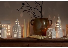 Portacandela in ceramica per lumino Urbania Lighthouse Church Tower – Kähler Design