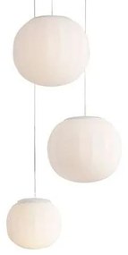 Luceplan - Lita Multiple Lampada a Sospensione White/Opal Luceplan