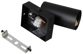 Brilagi - Faretto da parete SELE 1xGU10/30W/230V nero