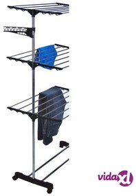 Bathroom Solutions Stendibiancheria a Torre Autoportante 80x57x165 cm