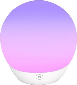 Aigostar - Lampada da tavolo dimmerabile LED RGBW, 5,5W/5V, Wi-Fi