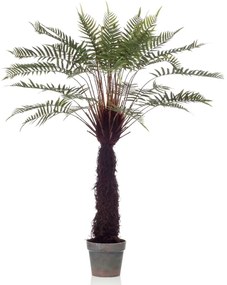 Albero Di Felce Dicksonia Artificiale 125 Cm İn Vaso /