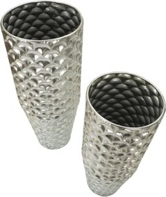 Porta Vasi Coppia Silvy Cm Ø 37X92X-32X75