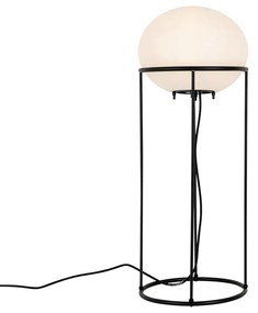 Lampada da terra da esterno di design nera - Jannie
