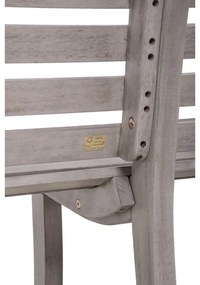 Panchina da giardino in legno grigio Mandalay - Garden Pleasure