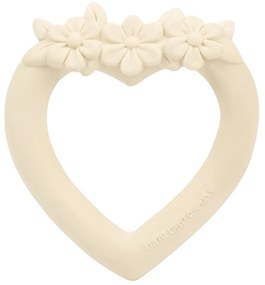 A Little Lovely Company - anello dentizione in gomma naturale - cuore
