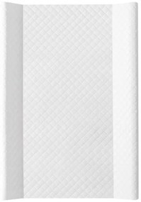 CebaBaby - Materassino fasciatoio con piano fisso bilaterale COMFORT 50x70 cm bianco