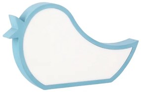 Lampada da scrivania LED per bambini BIRD LED/12W/230V blu