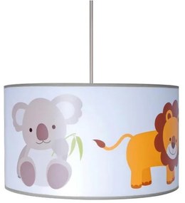 Lampadario per bambini ZOO 1xE27/60W/230V