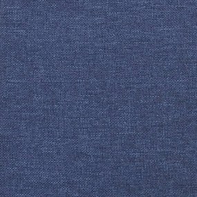 Giroletto a Molle Blu 80x200 cm in Tessuto