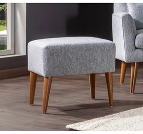 Pouf NIMO 46x50 cm grigio