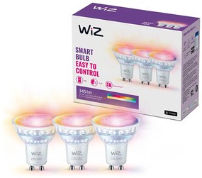 SET 3x Lampadina LED RGBW dimmerabile PAR16 GU10/4,7W/230V 2200-6500K Wi-Fi - WiZ