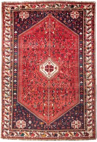 Shiraz Tappeto persiano 310 x 210 Rosso (Iran) Annodato A Mano