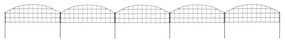 Set Recinzione Da Giardino Ad Arco 77,3x26 Cm Verde /