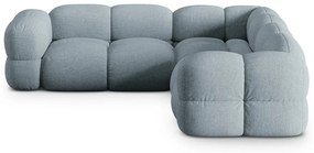 Divano angolare azzurro Loretto – Cosmopolitan Design