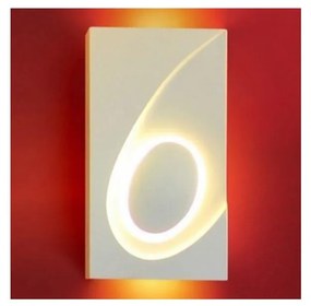 Applique KOMETA 1xE14/12W/230V gesso/bianco