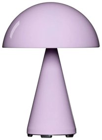 Lampada da tavolo dimmerabile a LED rosa chiaro (altezza 20 cm) Mush - Hübsch