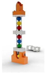 Set di attacchi per binari a sfera per ascensori, 24 pezzi - Hubelino